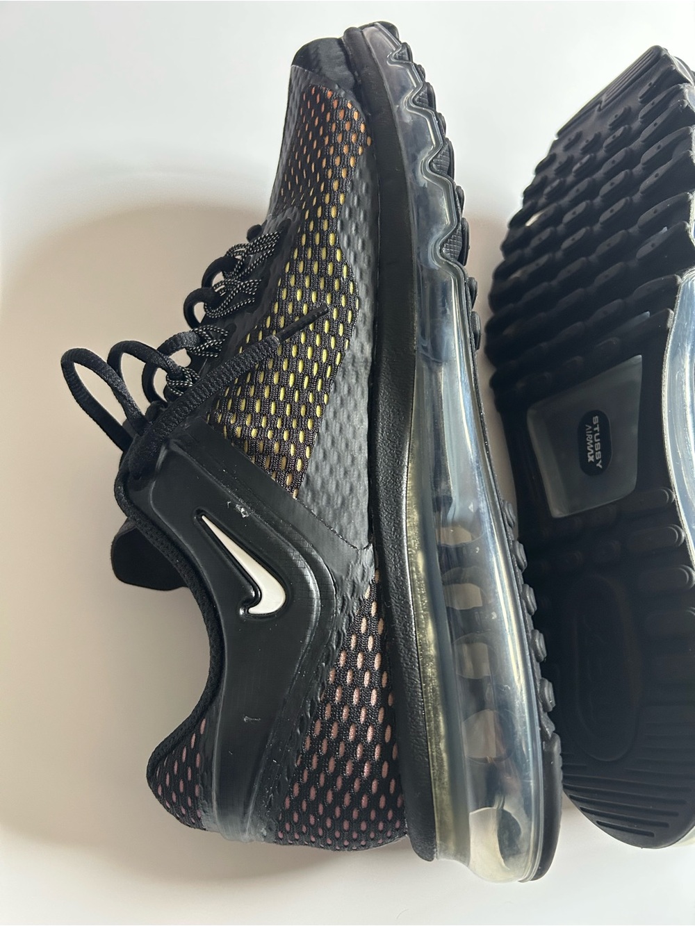 Nike x Stüssy Air Max 2013 "Black" - Size 11 (New Without Box) - Picture 7 of 16